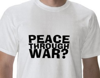 Can war establish peace ?