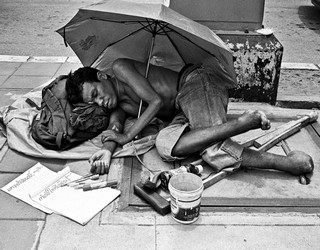 Poverty starvation