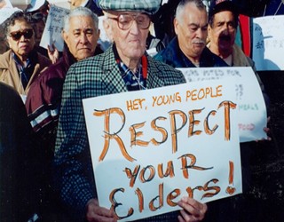 About respecting elders