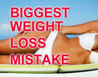 Common mistakes people make when trying to lose weight