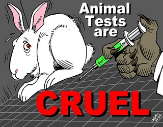 Is it necessary to do cruel tests on animals in laboratories ?