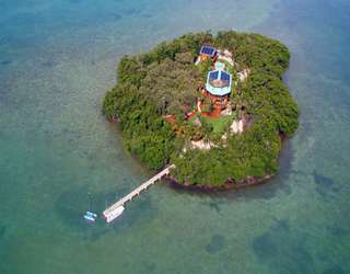 A dream to have a private island to enjoy happy life